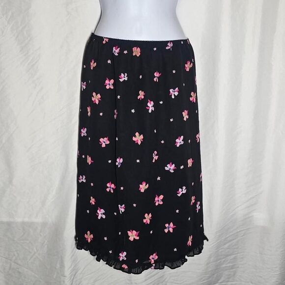 kathy ireland Dresses & Skirts - vintage y2k 90s floral whimsigoth fairy midi skirt